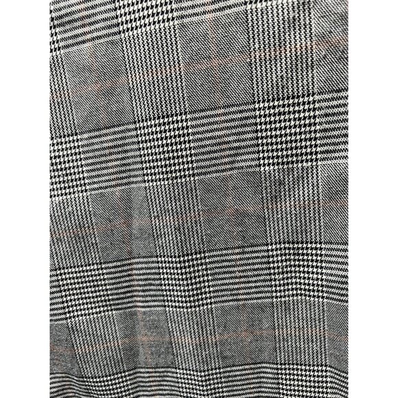 Stradivarius Women's Small Open Front Long Sleeve Blazer Houndstooth Herringbone - Picture 7 of 9